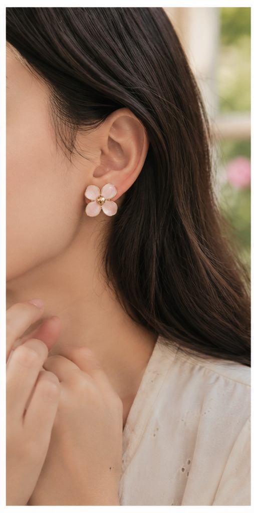 Flower Stud Earring