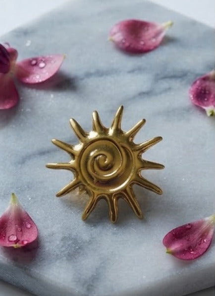 Solaris Spiral Earrings |